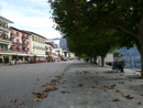 Ein schmales Gässchen inmitten von Ascona.